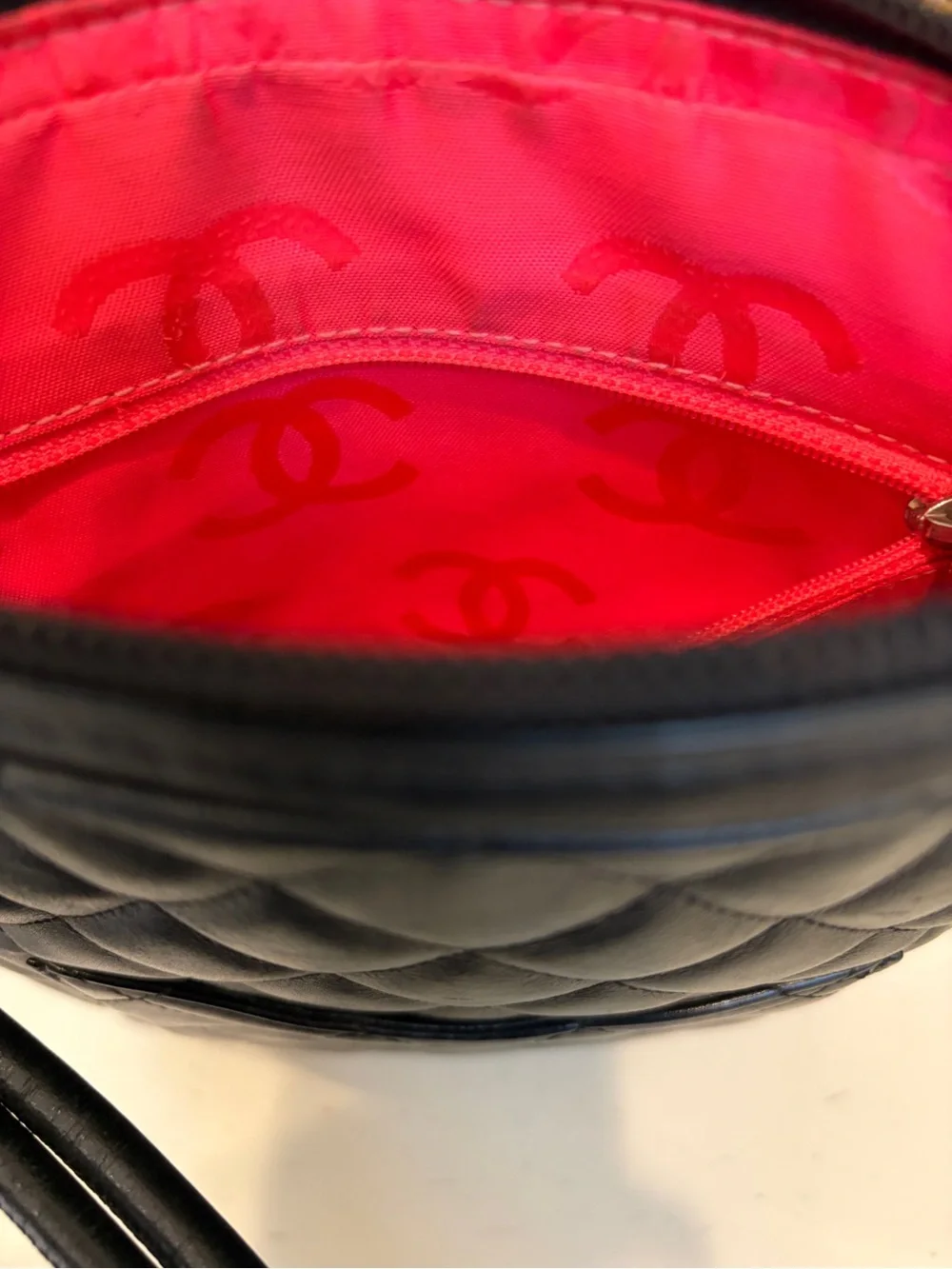 CHANEL Cambon Quilted Lambskin Crossbody